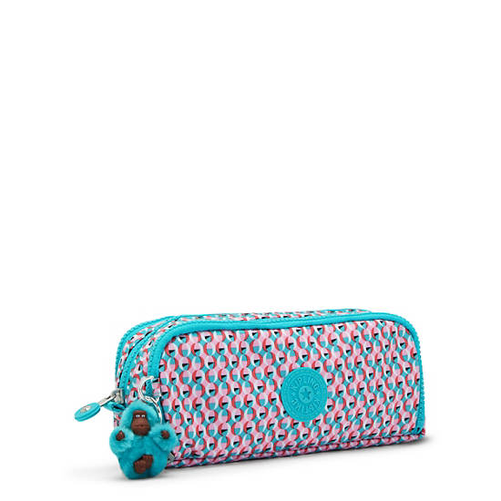 Bolsas Kipling Gitroy Classic Printed Pencil Case Rosas | MX 1900CT